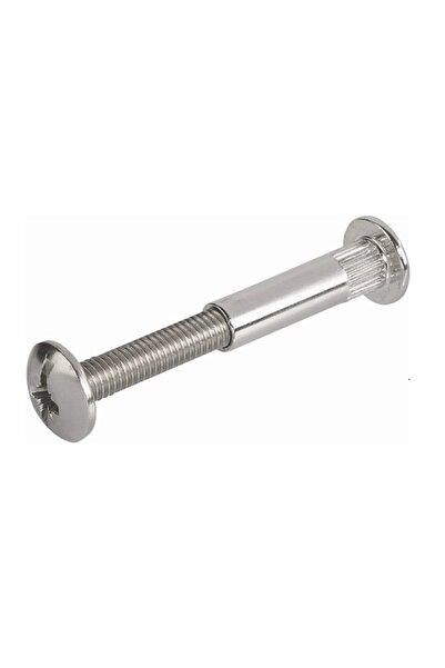 Hafele Montabent Bağlantı Vidası M6X50MM, Galvaniz (10 Adet)