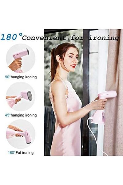 fulina HandHeld Clothes Steamer, Garment Steamer Fabric Wrinkle Remover,1500W