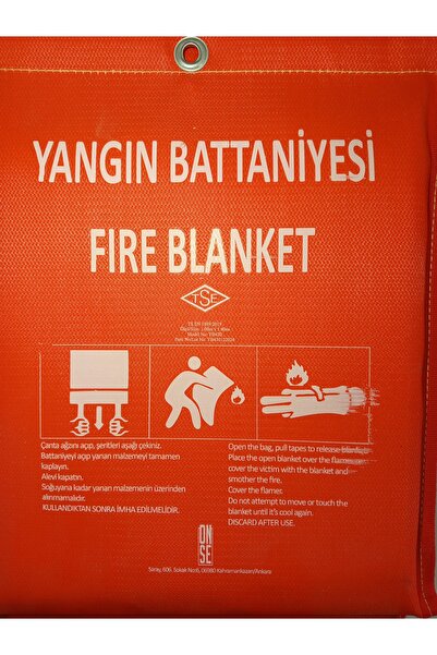 onse 100*140 Yangın Battaniyesi