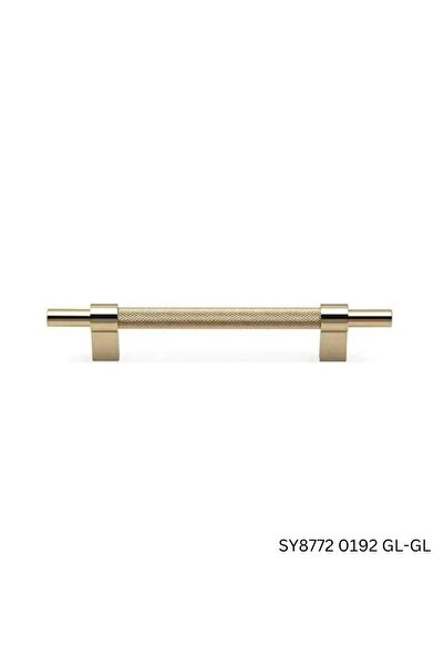 System Mobilya Kulbu Gold Renk 192mm Kulp (SY8772 0192 GL-GL)