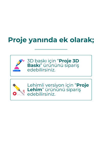 RoboThink Arduino Yangın & Duman Alarmı Projesi - Hazır Kodlanmış Çalışan Proje Seti