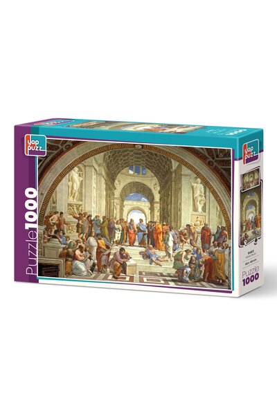 Yappuzz Atina Okulu 1000 Parça Puzzle