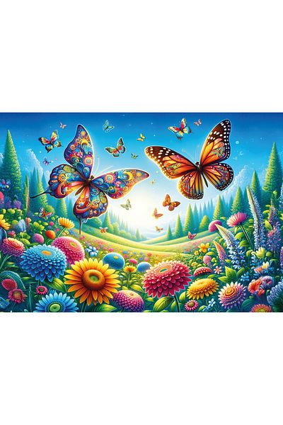 Art Puzzle Wings of Spring 260 Piece Puzzle