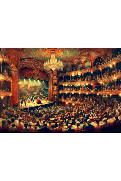 Art Puzzle Theater Stage 1000 Piece Puzzle