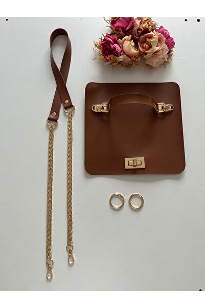 zg hobi aksesuar مجموعة حقائب محبوكة مقبض حقيبة سلسلة حقيبة محبوكة، طقم غطاء