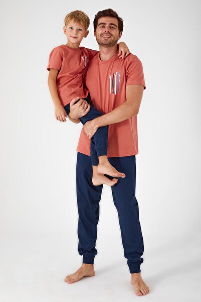 ROLY POLY 3019 Afterwave Men's Short Sleeve Pajama Set