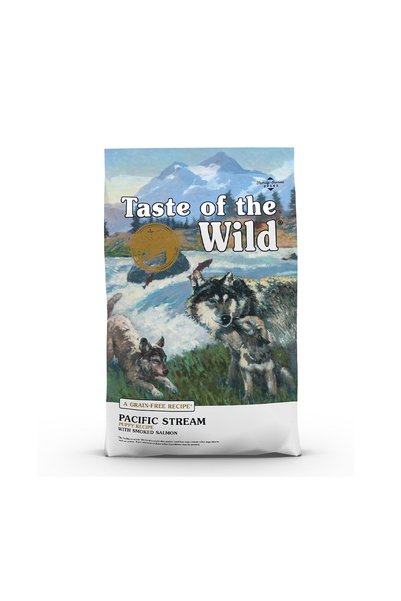 Taste of the Wild Pacific Stream Puppy Recipe with Smoked Salmon Dry Puppy Fo...