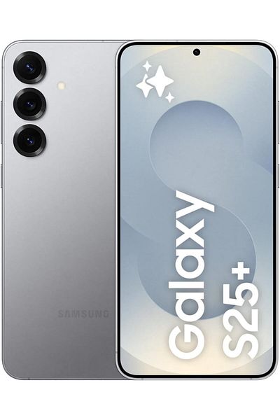 Samsung Galaxy S25+ AI Phone, 512GB Storage, 12GB RAM, Silver Shadow, Android Smartphone, 50MP Camer