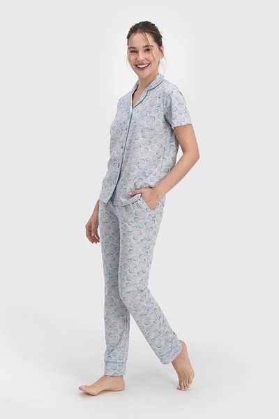 Pierre Cardin 7692 Pijamale cămașă pentru femei Sea Shell