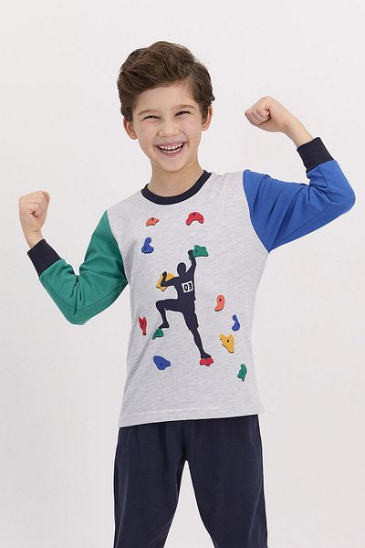 ROLY POLY Σετ μακρυμάνικη πιτζάμες Rolypoly 2510 Boy