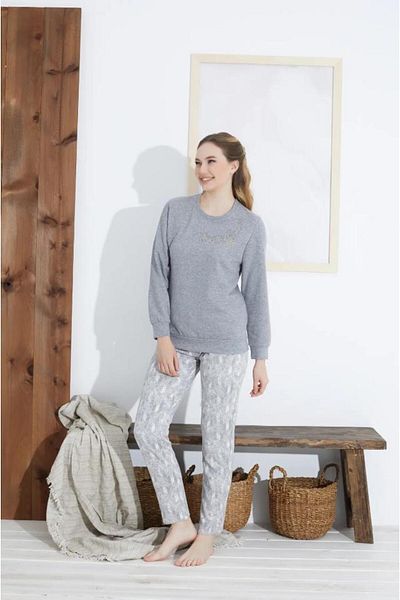 Rozalinda 2807 Set de pijamale cu broderie pentru femei