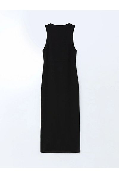 LC Waikiki Xside Black Crew Neck Women's Dress