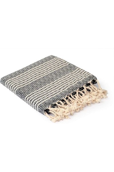 STOREMAX Mu-Artshop Peshtemal Beach Towel Multi-Purpose Use for Sauna, Yoga, Fitness. 100X180Cm (Cove