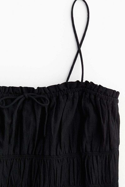 H&M Smocked bodycon dress