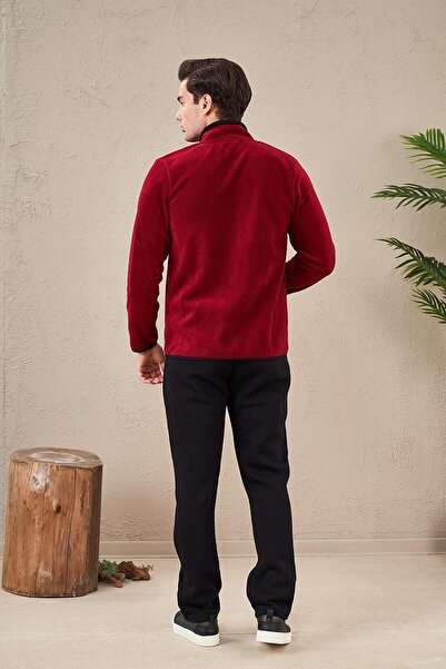 Pjs Pijama Pjs 23714 Erkek Fermuarlı Polar Eşofman Takım