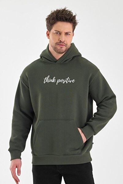 yakamor Unisex Štampano Čupkani materijal dukserica sa kapuljačom