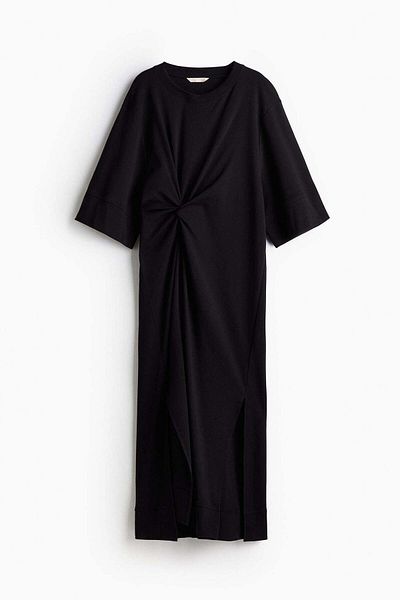 H&M Twist-detail T-shirt dress