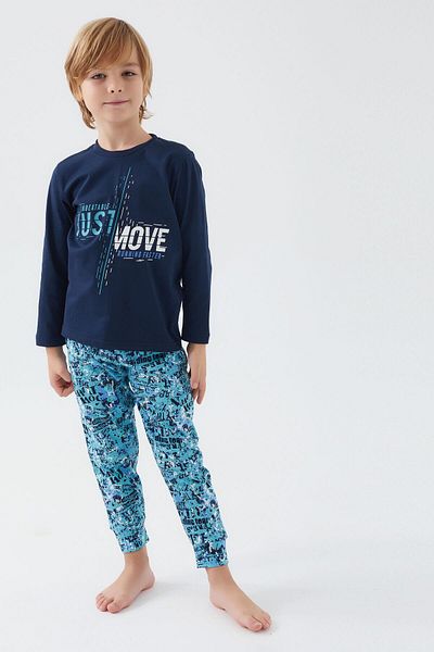 ROLY POLY 3049 بدلة بيجامة للأولاد بأكمام قصيرة من Move Running Faster