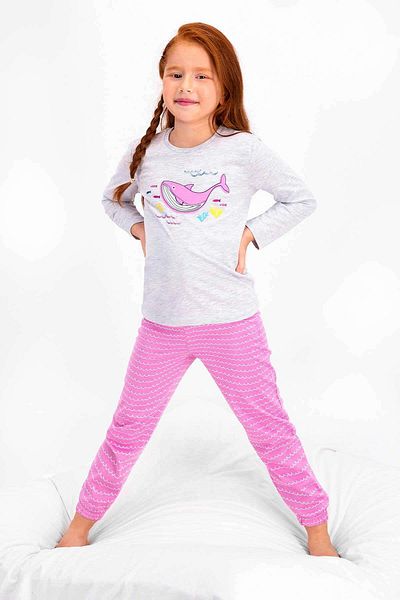 ROLY POLY 2446 Σετ μακρυμάνικη πιτζάμες για κορίτσια σερβιτόρα ψαριών