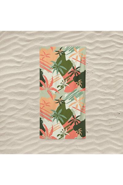 STOREMAX Sellbuystore Home Palms / Palms - Printed Beach Towel 1053513