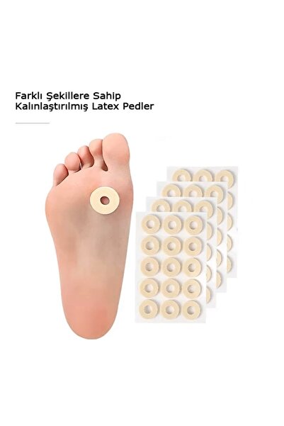 Yenimiyeni Ayak Nokta Nasır Pedi Sünger Yastık 15 Adet