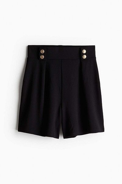 H&M شورت عالي الخصر
