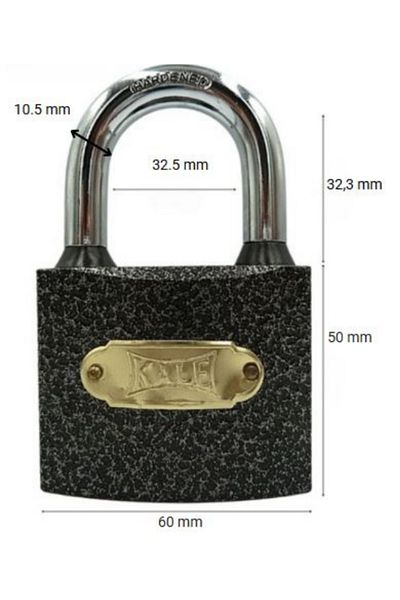 KALE Padlock Casting 60 Mm