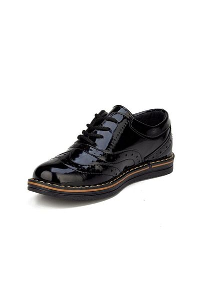 VOLTER Daily Velcro Black Color Daily Velcro Tape Boys Classic Shoes