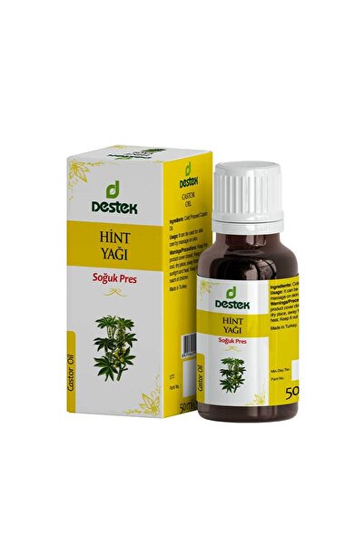 Destek Hint Yağı 50 ml Soğuk Pres