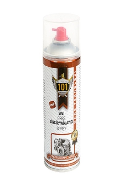 Sıvı Gres Zincir Yağlayıcı Sprey 200 ml 101 Nano Teknoloji