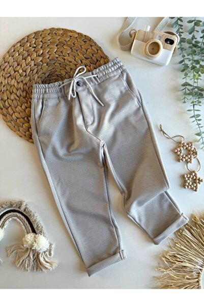 Karan Kids Pantaloni cu șireturi pentru băiat