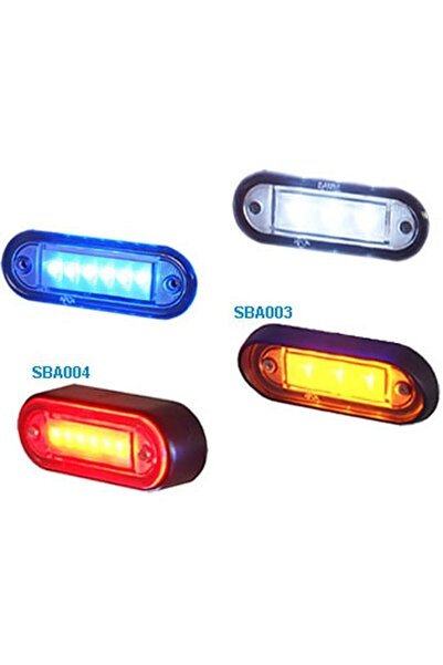 Sanel Aydınlatma Basamak 24 Volt 6 Ledli Beyaz SBA24W6