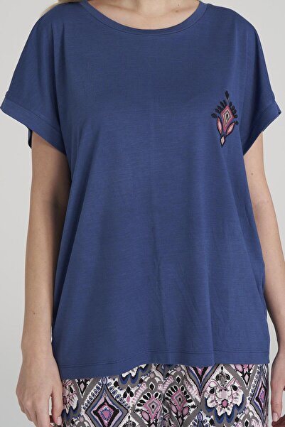 Pijadore 1636 Kadın Kısa Kollu Pijama Takımı