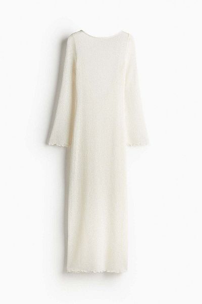 H&M Low-back knitted bodycon dress