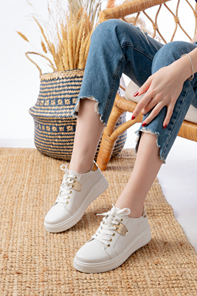 marina rosse Women's Biana Gold Sneakers