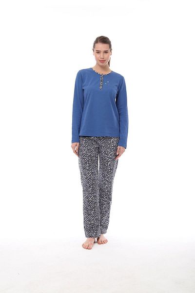 Pijadore 1559 Costum de pijama cu mânecă lungă pentru femei