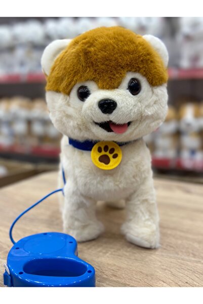 Happystore Şarjlı tasmalı çok fonksiyonlu ses tekrarı yapan müzikli büyük boy köpek