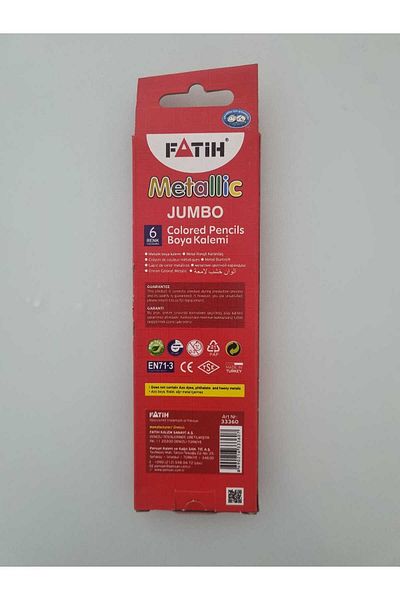 Fatih Dry Paint Full Size Jumbo Metallic 6 Li (1 Piece)