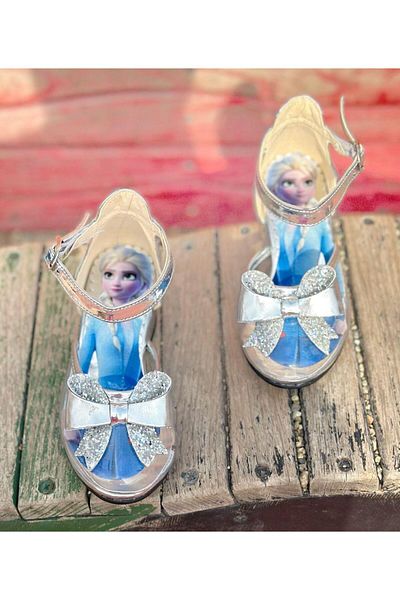 Surpie Shoes Children's High Heels, Character High Heels, Transparent Shoes