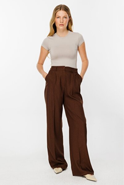 Venoura Premium Pleated Palazzo Trousers