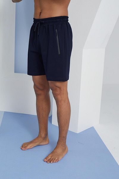 KLY Ανδρικό σορτς με φερμουάρ 302 Plus Size