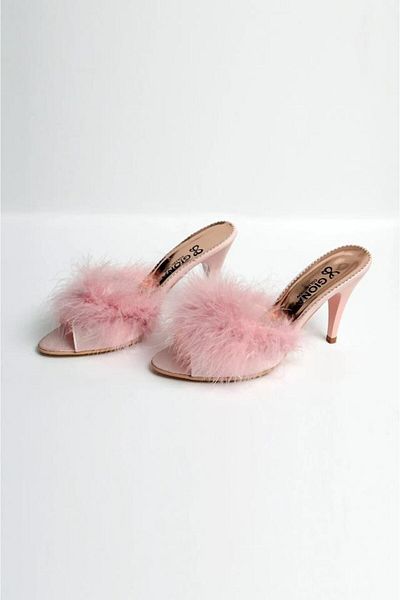 gd goldoremi Giona 404 Women's Thin Waisted Heeled Bridal Slippers