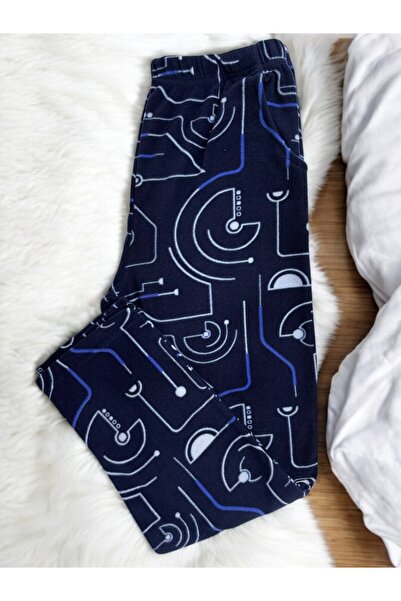 Hirazenmoda Unisexs Comfortable Die Print Fleece Pajamas