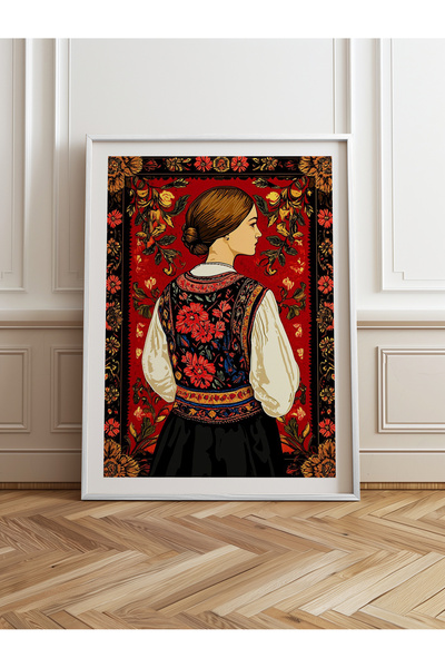 HOMEPACK Μονόκλινο Ξύλινο Πίνακας Πίνακας Μονοκόμματης Αφίσας TK/786