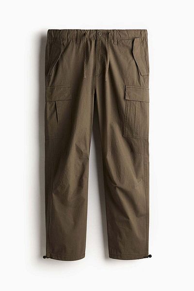 H&M Regular Fit Ripstop cargo trousers
