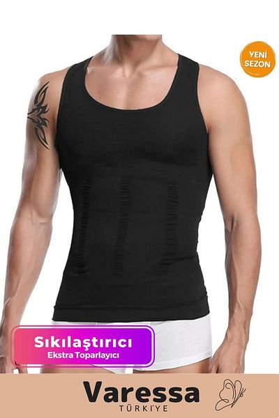 VARESSA New Season Waist Chest Upright Posture Recovery Men's Extra Belly Firming Corset Athlete