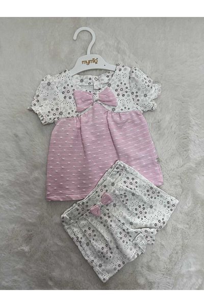 Mymio Double Set with Floral Shorts