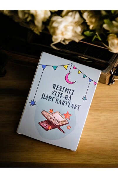 Haki Store Kur'an Harfleri Resimli Elif-ba Harf Kartları