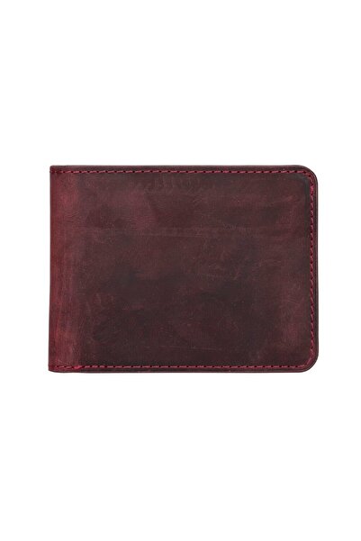 PLM Pier Deri Erkek Cüzdan G26 Bordo