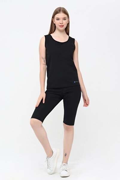 Norcia Sports Sauna Kısakol Bodysuit and Premium Sauna Agraffiti Shorts Set